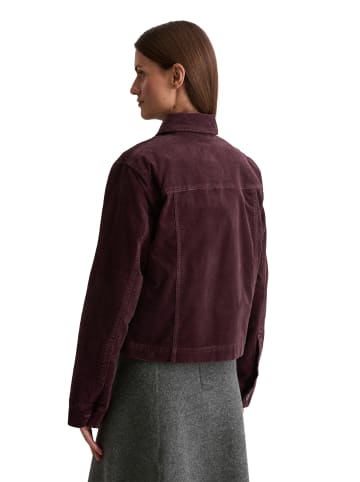 Marc O'Polo Samtjacke regular in Black Cherry
