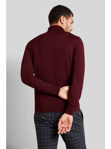 Bugatti Rollkragen Pullover in bordeaux