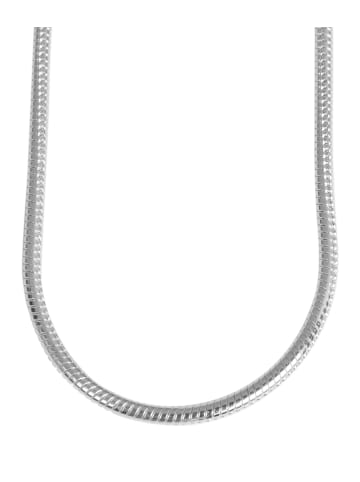 Adeliás Damen Halskette – Schlangenkette aus 925 Silber 42 cm in silber