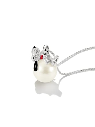 Thomas Sabo Anhänger in silberfarben, weiß, schwarz, rot