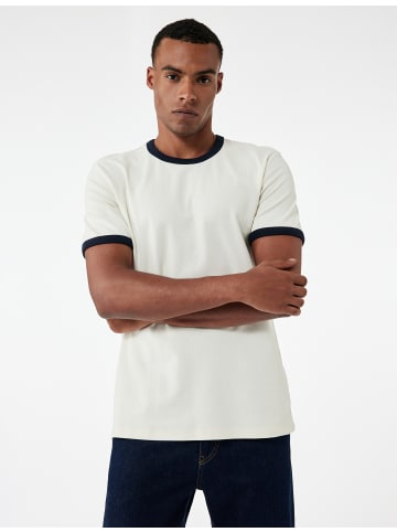 KOTON TSHIRT SS in Ekru