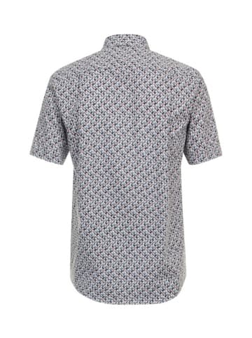 CASAMODA Kurzarm Business Hemd für Herren in grau