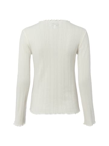 comma Langarmshirt in ecru
