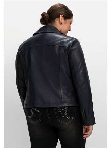 sheego Bikerjacke in nachtblau