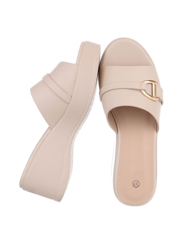 Ital-Design Sandale & Sandalette in Beige