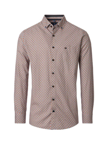 Redmond Langarm-Hemd in orange