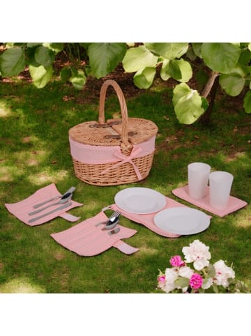 UNUS Picknickkorb Kinder in Rost