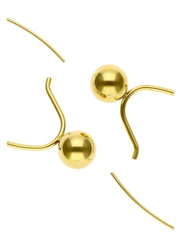 usha WHITE LABEL Women Thread-Through Earrings in Gold