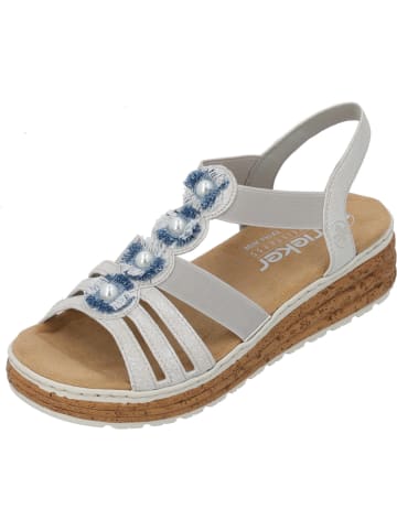 rieker Keilsandaletten in fog-silver