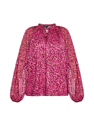 faina Damen Blusenshirt in Rosa Mehrfarbig