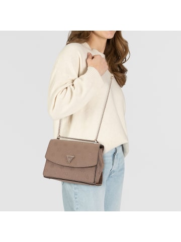 Guess Cresidia Schultertasche 24 cm in dark oak