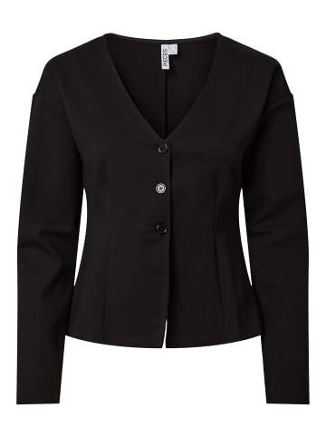 Pieces Strickjacke in Black