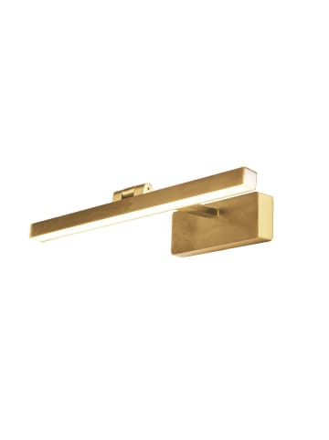 Licht-Erlebnisse Wandlampe EEK G (B)39 x (H)6 cm in Messing