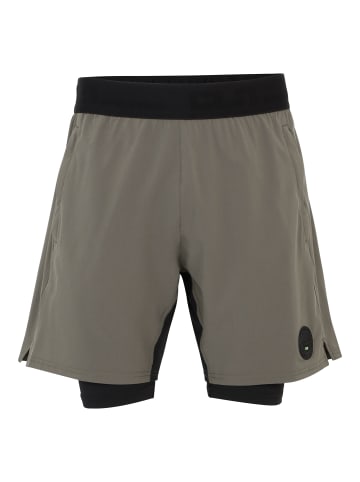 CLN Athletics 2 in 1 Short Rep in dusty olive