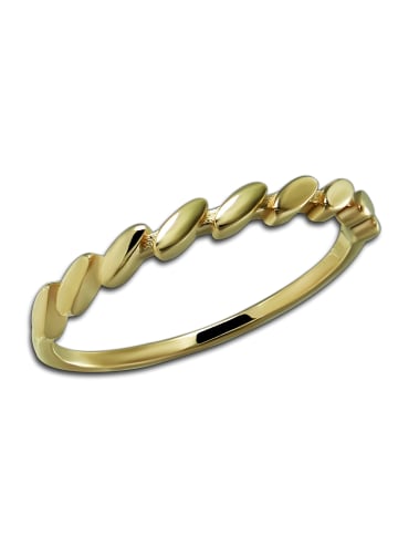 GoldDream Goldring 333 Gelbgold - 8 Karat Wave Größe 60 (19,1) Ringe