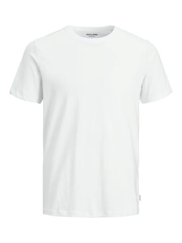 Jack & Jones T-Shirt JJEORGANIC BASIC in Weiß