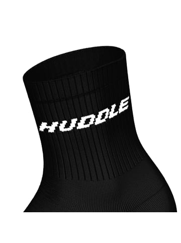 HUDDLE Socken 6er Pack in Schwarz