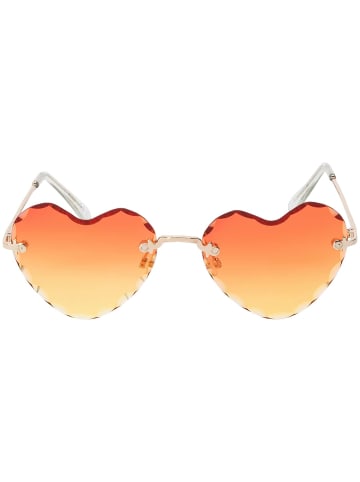 BEZLIT Damen Sonnenbrille in Rot-Weiß - Gold
