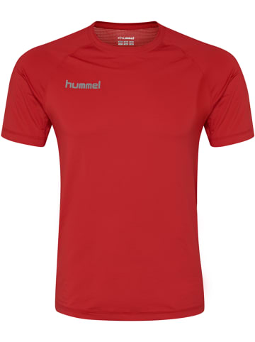 Hummel Hummel T-Shirt Hml Multisport Herren Dehnbarem Atmungsaktiv in TRUE RED