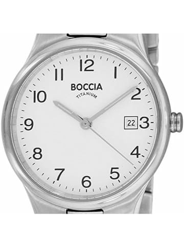 Boccia Uhr für Erwachsene in silber