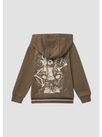 s.Oliver Sweatshirt Jacke in 8917_braun