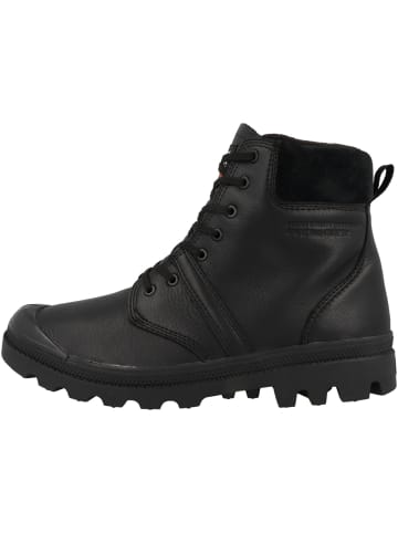 Palladium Schnürboots Pallabrousse Cuff Wp+ in schwarz