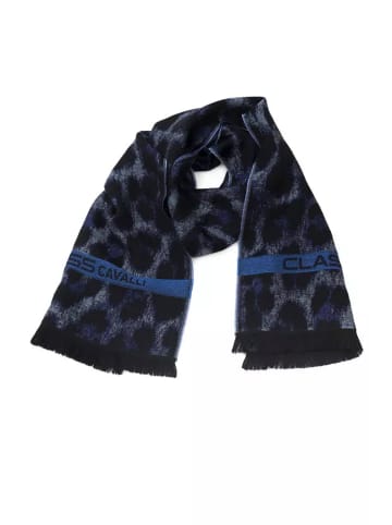 cavalli CLASS Blau Wolle Herren Schal