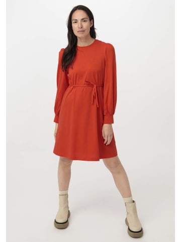 Hessnatur Mini-Kleid in orangerot