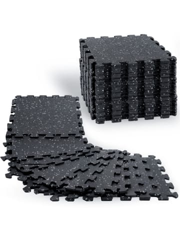 Neolymp Bodenschutzmatte "SF210" 10er-Set in Grau, 31,5x31,5 cm