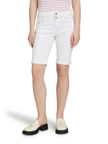 CARTOON Shorts mit Stickerei in Weiß