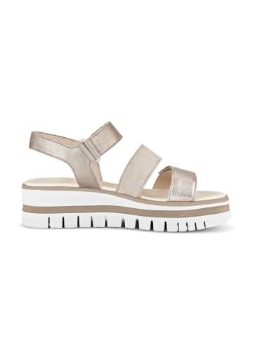 Gabor Plateau Sandalen in beige