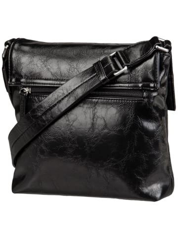 Jost Schultertasche Kiruna in Schwarz