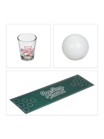 relaxdays Mini Beer Pong in Bunt