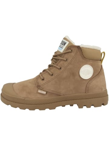 Palladium Schnürboots Pampa Hi Cuff WP OZ in braun