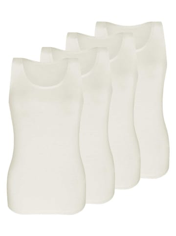 Sassa 4er Sparpack Top in ivory ivory