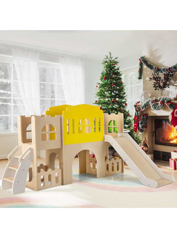 COSTWAY 7-in-1 Kinder Rutsche in Bunt