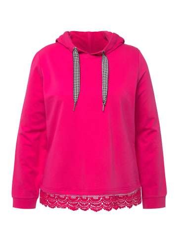 Ulla Popken Sweatshirt in magentapink