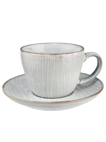 Butlers Kaffetasse mit Untertasse HENLEY in Grau