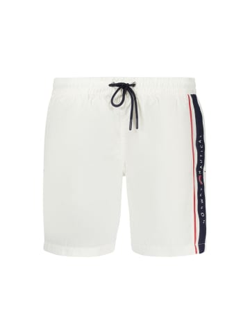 NORWAY 1963 Weiß Polyamid Herren Bade Boxershorts