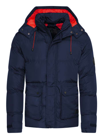 SOUL STAR Winterjacke - S2KELOWNA in Navy-Red