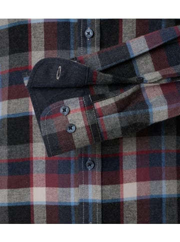 CASAMODA KaroHemd für Herren in anthrazit