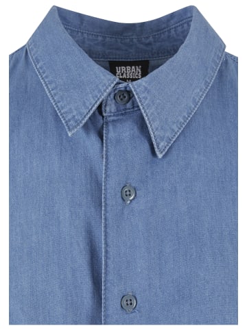 Urban Classics Urban Classics Herren Lightweight Denim Shirt in skyblue washed
