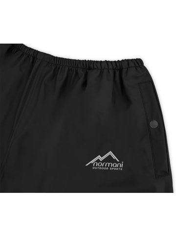 Normani Outdoor Sports Kinder Regenhose York in Schwarz