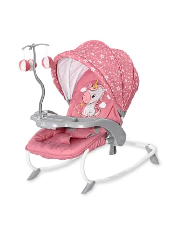 Lorelli Baby Rocker, Babywippe Mobile in rosa