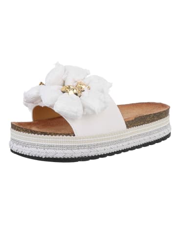 Ital-Design Sandale & Sandalette in Weiß