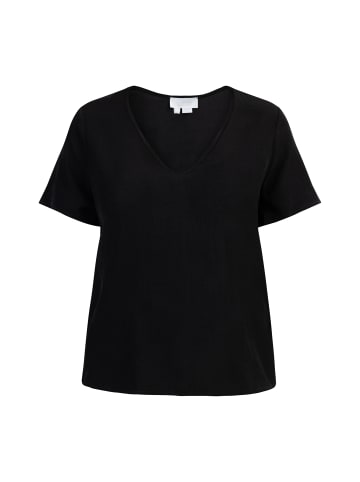 usha WHITE LABEL Blusenshirt in Schwarz