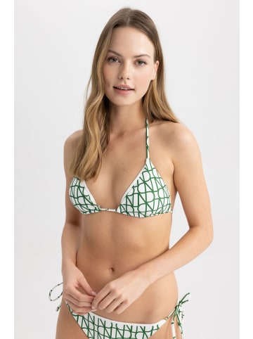 DeFacto Triangel-Bikini-Top REGULAR FIT in Grün