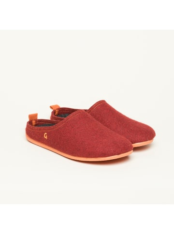 Gottstein Wool Slide-In in red/orange