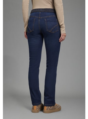 ARIZONA Gerade Jeans in dunkel blau used