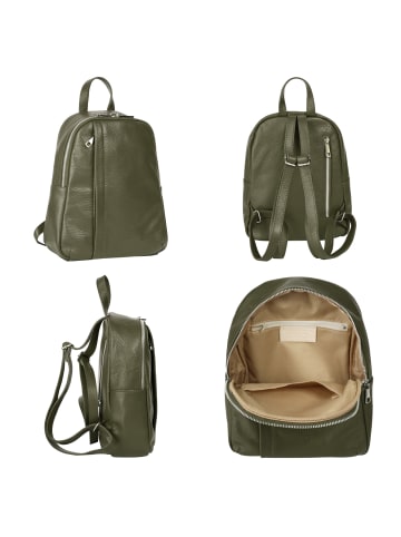 Samantha Look Rucksack in dunkelgrün